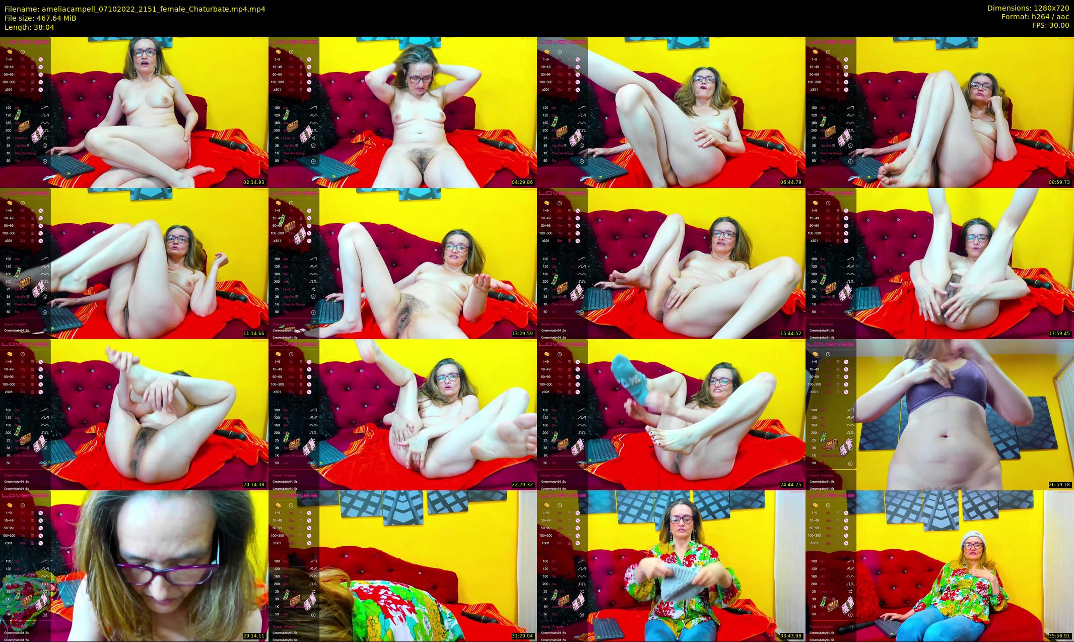 ameliacampell — 39 minute Chaturbate female cam show recording, 720p, Oct 7, 2022