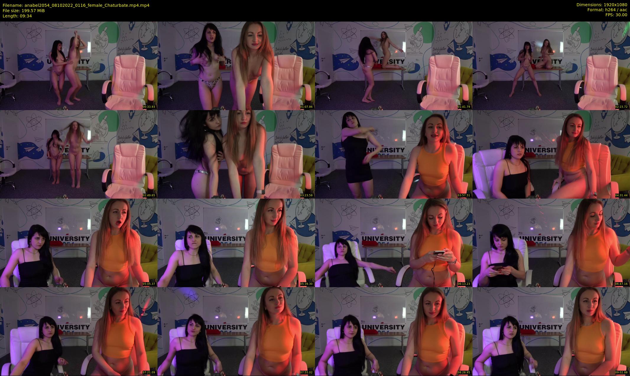 anabel2054 — 10 minute Chaturbate female cam show recording, 1080p, Oct 8, 2022
