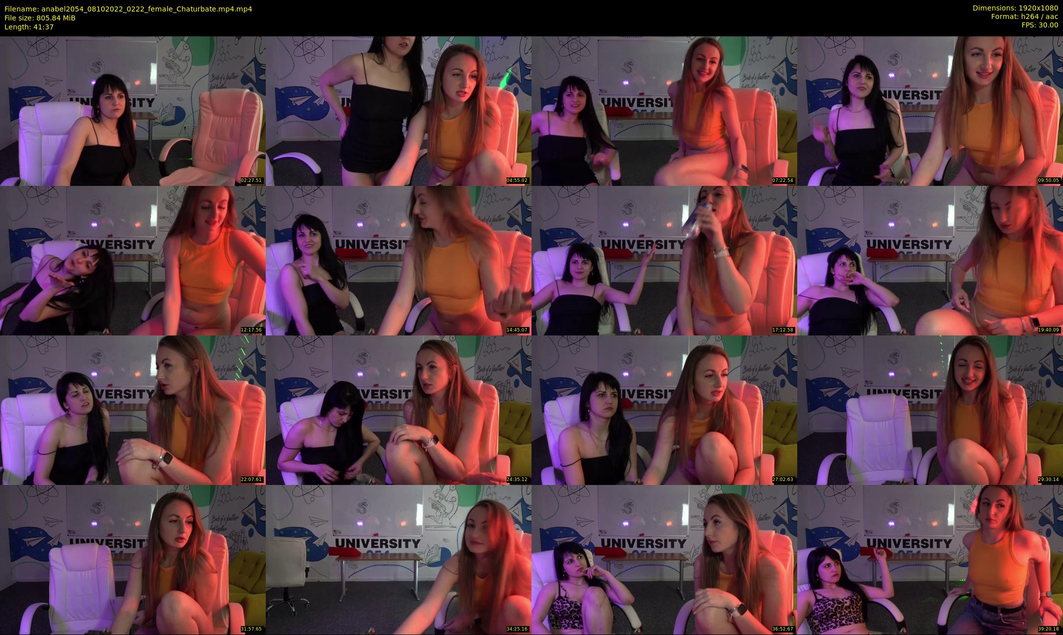 anabel2054 — 42 minute Chaturbate female cam show recording, 1080p, Oct 8, 2022