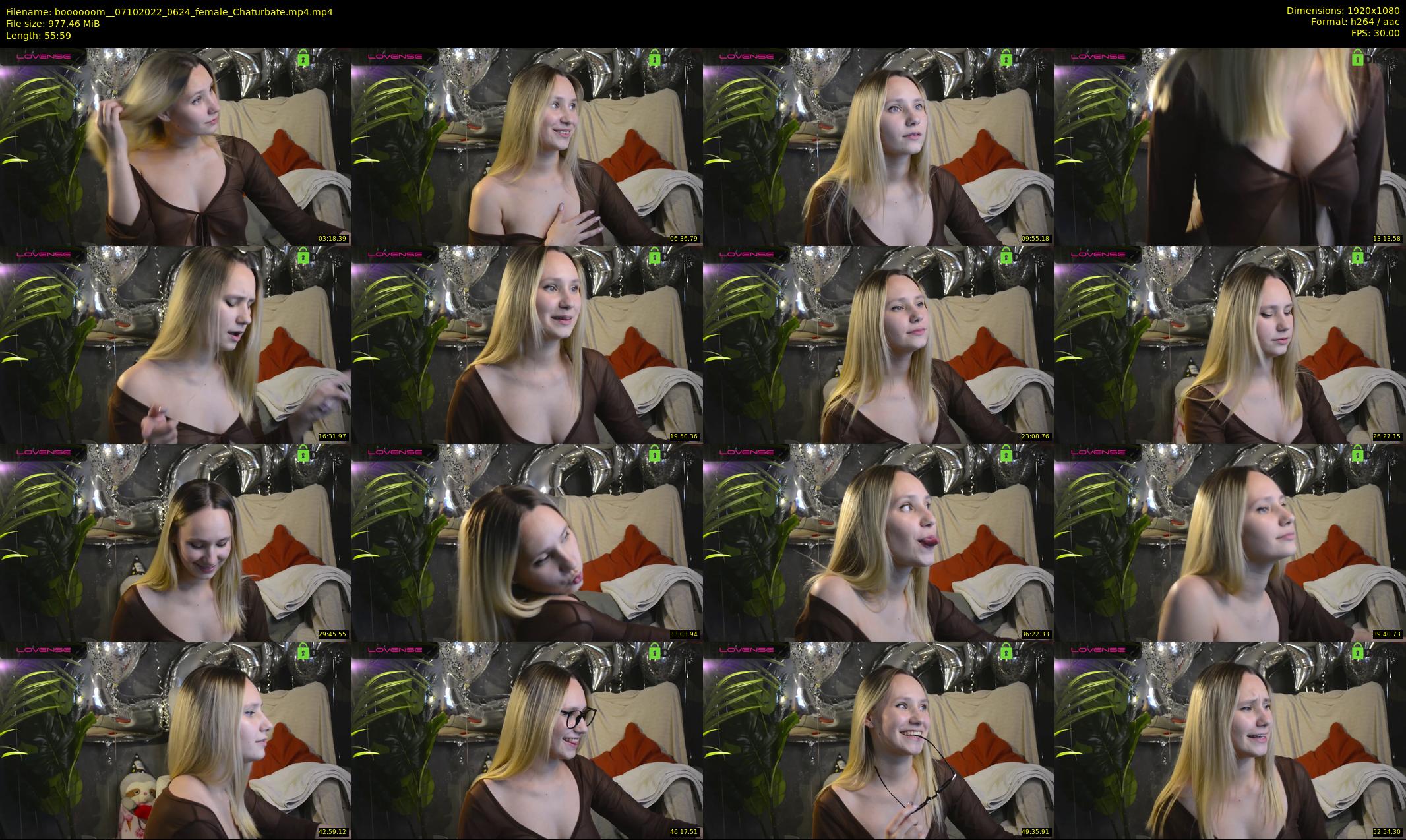 boooooom_ — 56 minute Chaturbate female cam show recording, 1080p, Oct 7, 2022