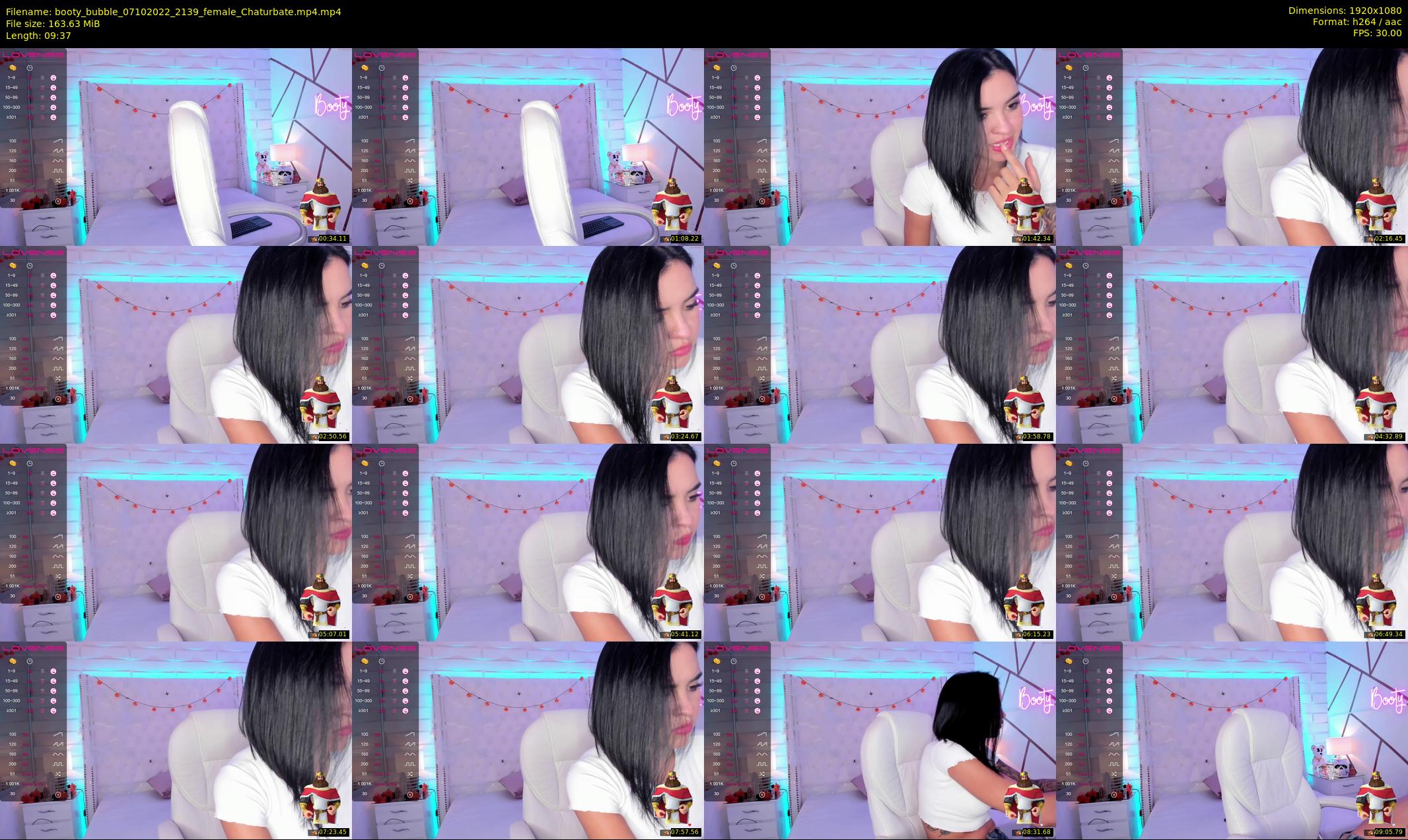 booty_bubble — 10 minute Chaturbate female cam show recording, 1080p, Oct 7, 2022