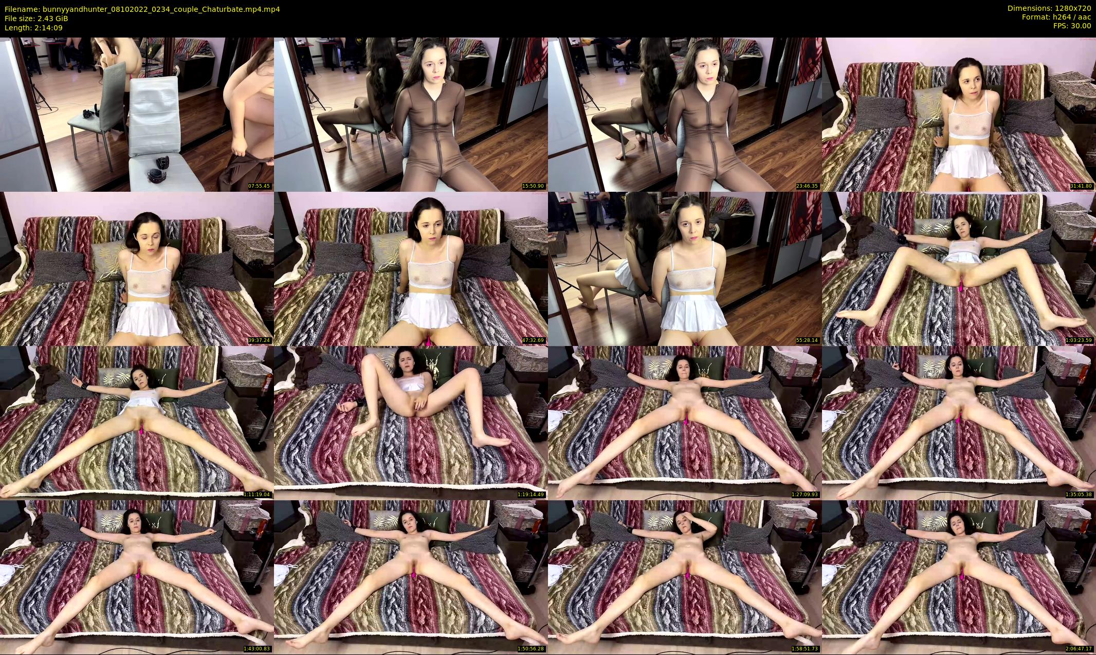 bunnyyandhunter — 135 minute Chaturbate couple cam show recording, 720p, Oct 8, 2022