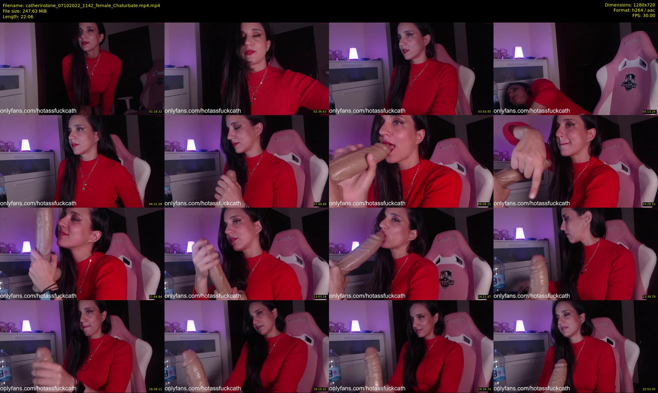 catherinstone — 23 minute Chaturbate female cam show recording, 720p, Oct 7, 2022