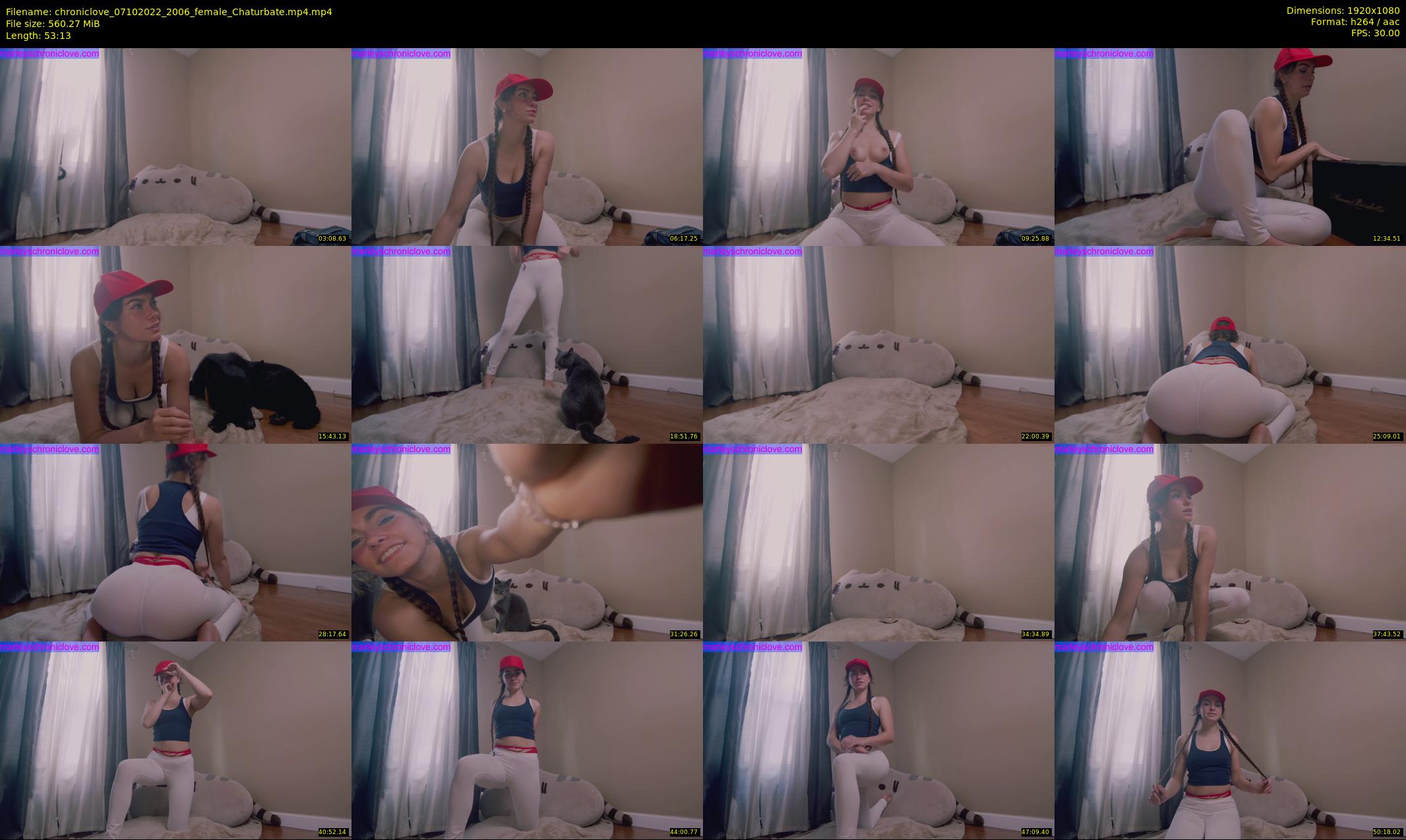 chroniclove — 54 minute Chaturbate female cam show recording, 1080p, Oct 7, 2022