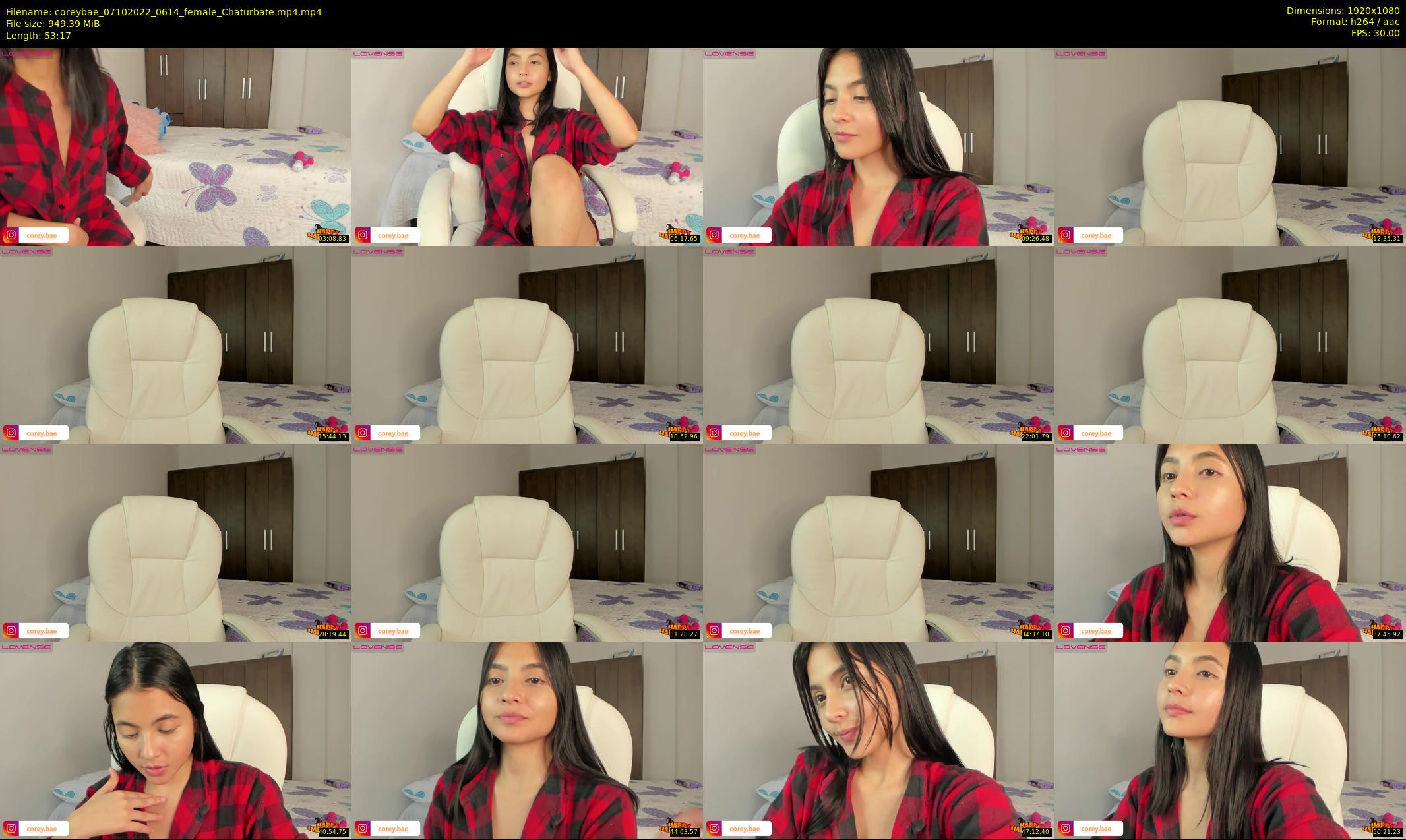 coreybae — 54 minute Chaturbate female cam show recording, 1080p, Oct 7, 2022