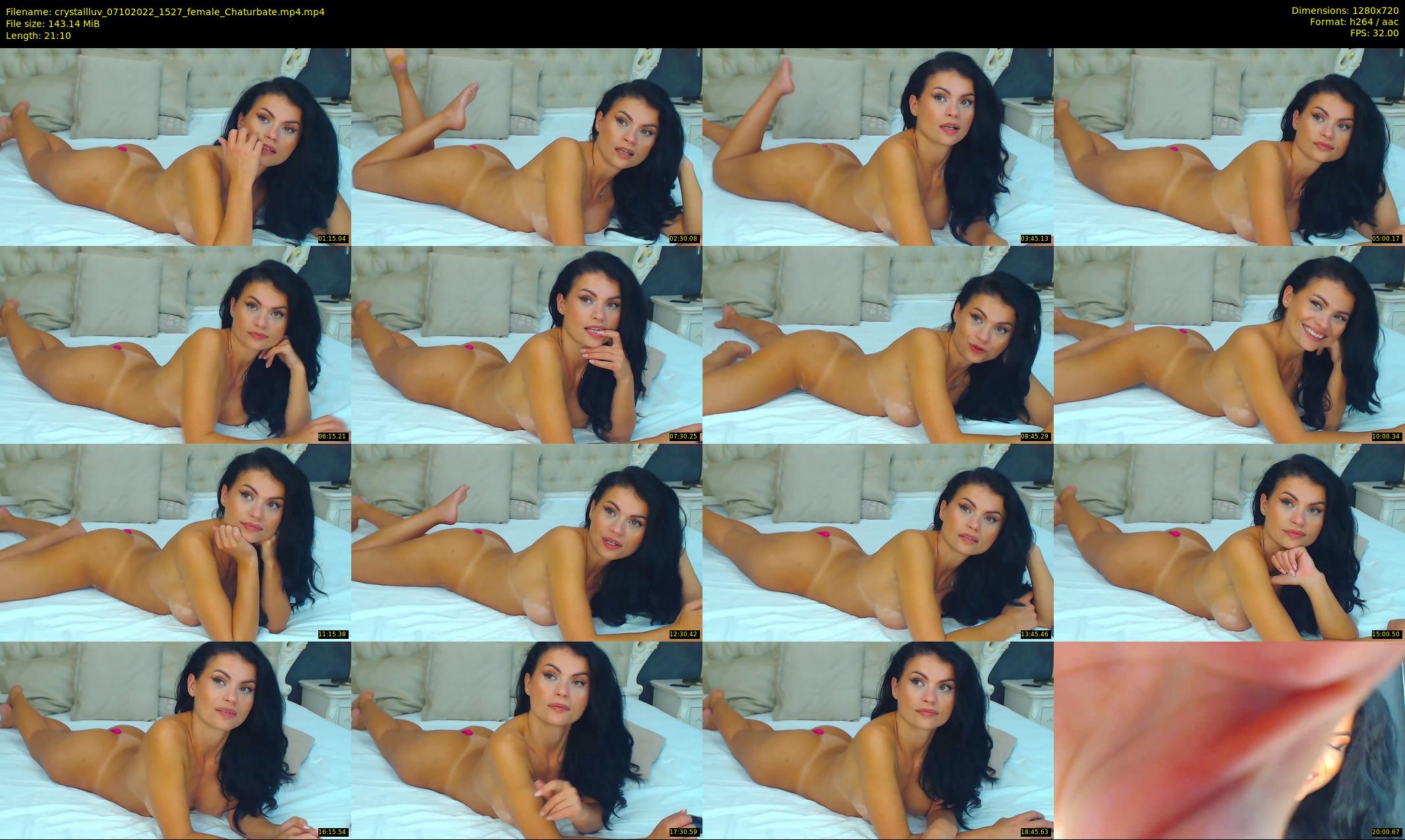 crystallluv — 22 minute Chaturbate female cam show recording, 720p, Oct 7, 2022