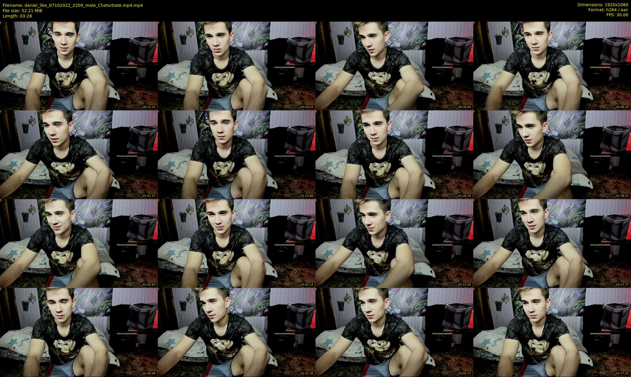 daniel_like — 4 minute Chaturbate male cam show recording, 1080p, Oct 7, 2022