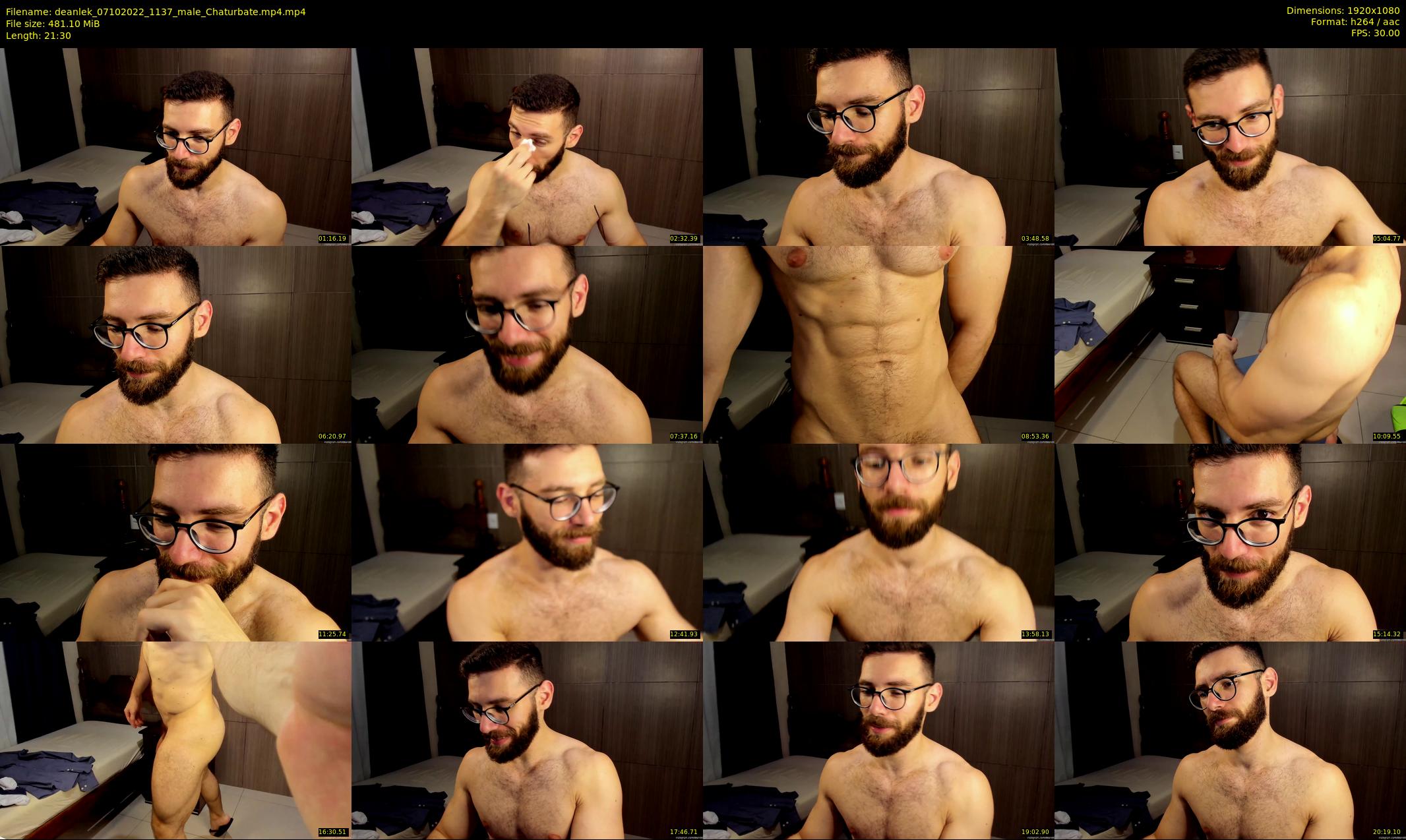 deanlek — 22 minute Chaturbate male cam show recording, 1080p, Oct 7, 2022