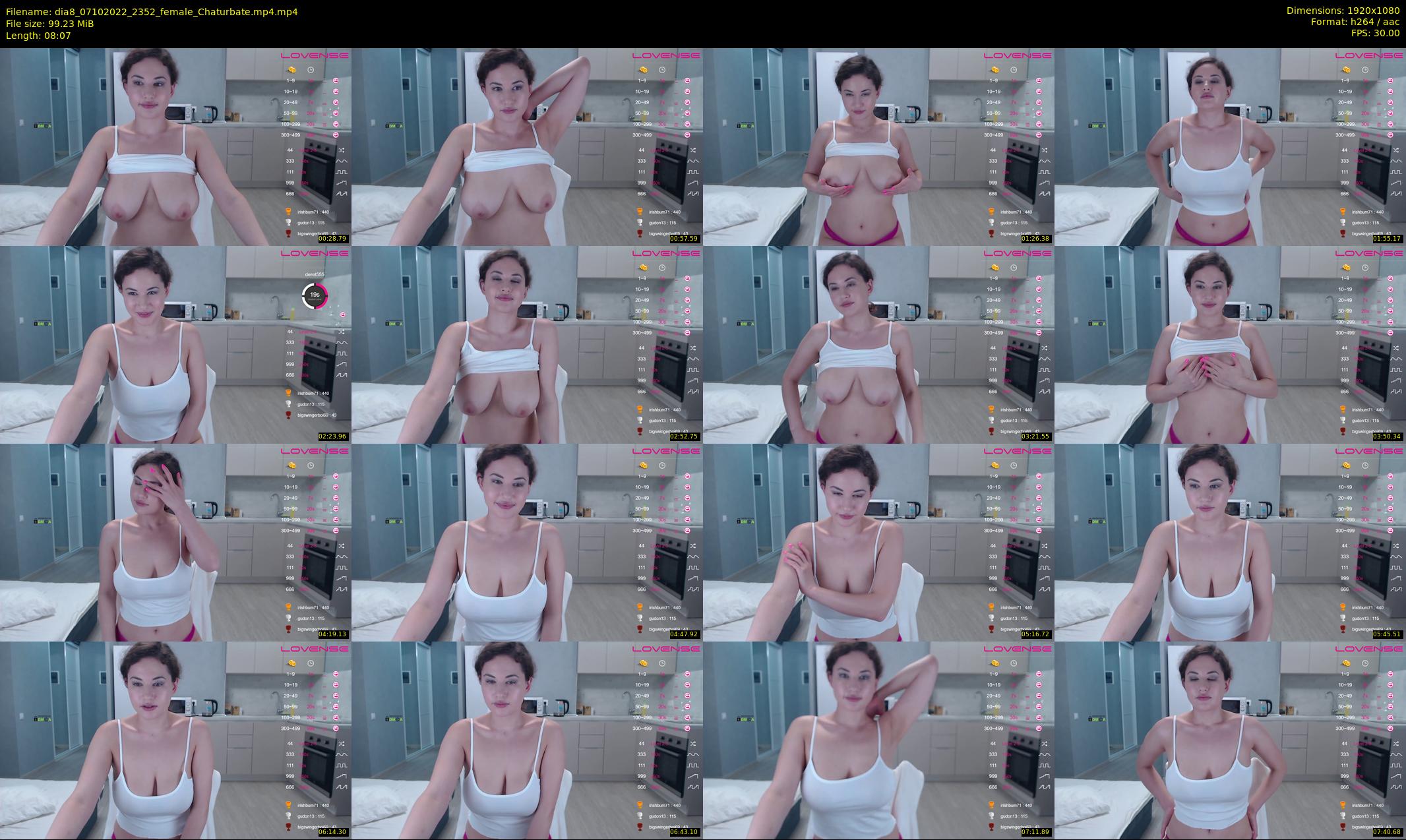 dia8 — 9 minute Chaturbate female cam show recording, 1080p, Oct 7, 2022