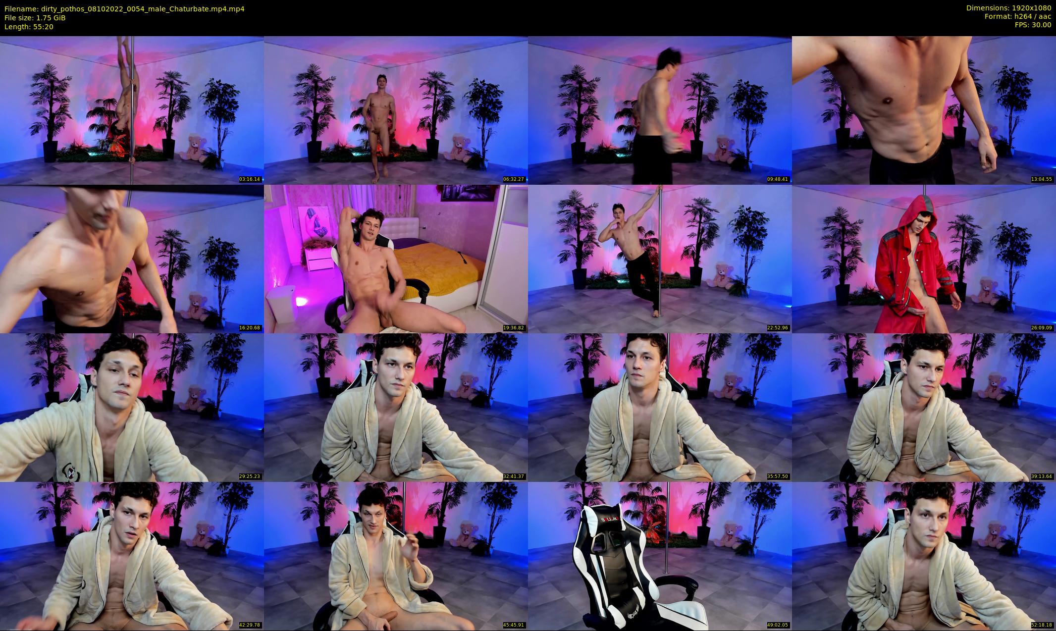 dirty_pothos — 56 minute Chaturbate male cam show recording, 1080p, Oct 8, 2022
