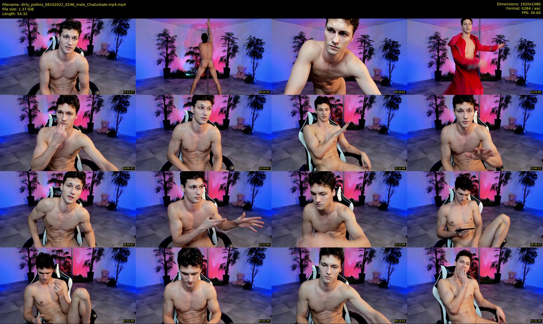 dirty_pothos — 55 minute Chaturbate male cam show recording, 1080p, Oct 8, 2022
