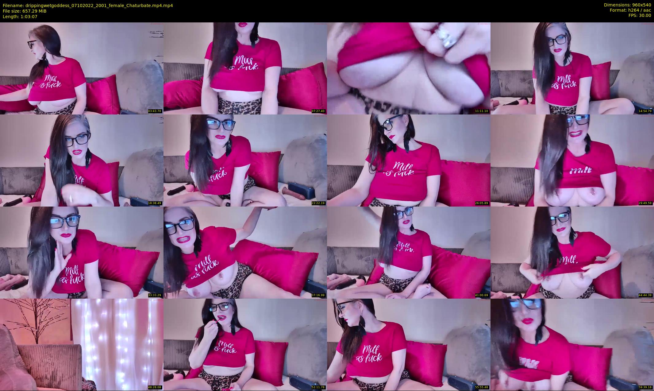 drippingwetgoddess — 64 minute Chaturbate female cam show recording, 480p, Oct 7, 2022