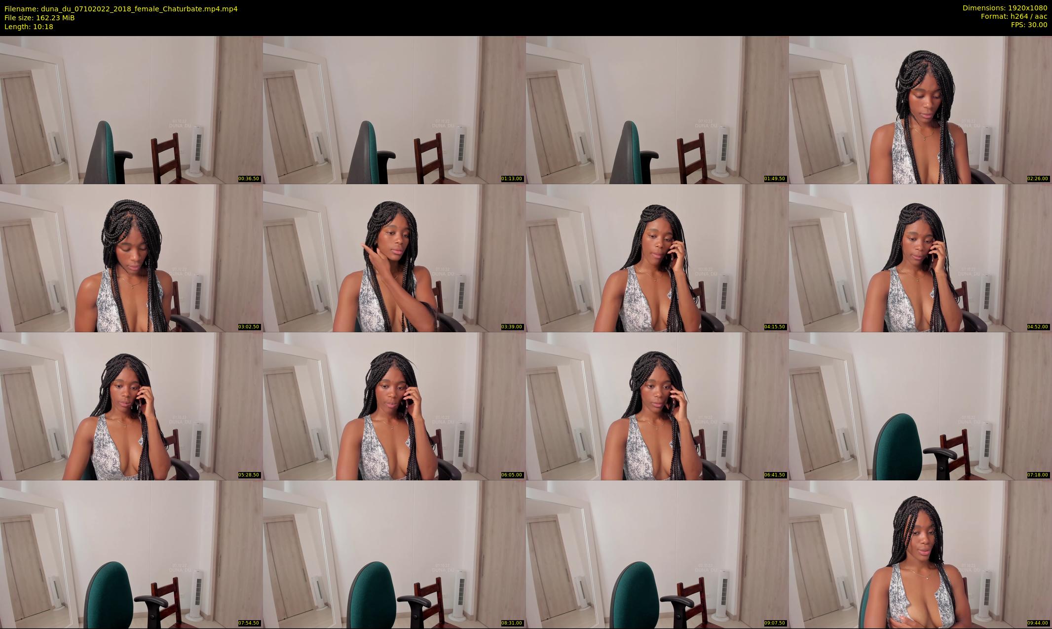 duna_du — 11 minute Chaturbate female cam show recording, 1080p, Oct 7, 2022
