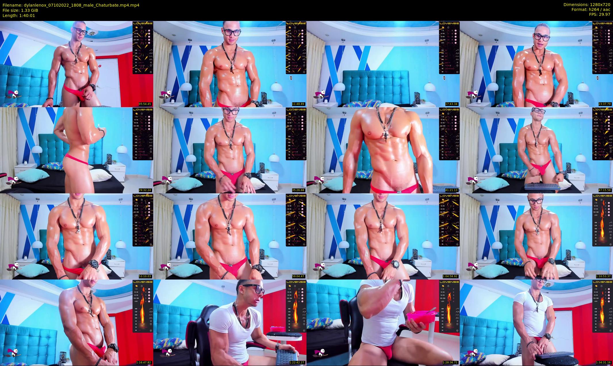 dylanlenox — 101 minute Chaturbate male cam show recording, 720p, Oct 7, 2022