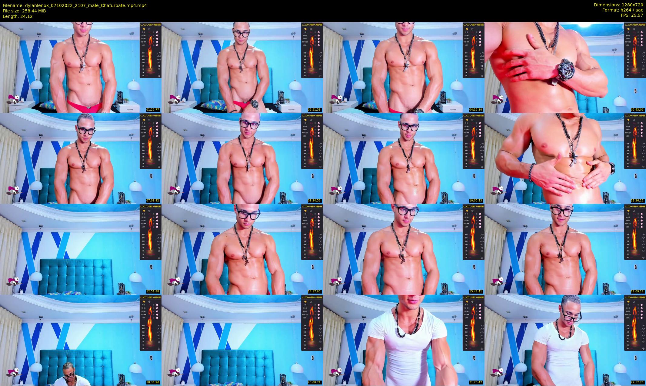 dylanlenox — 25 minute Chaturbate male cam show recording, 720p, Oct 7, 2022