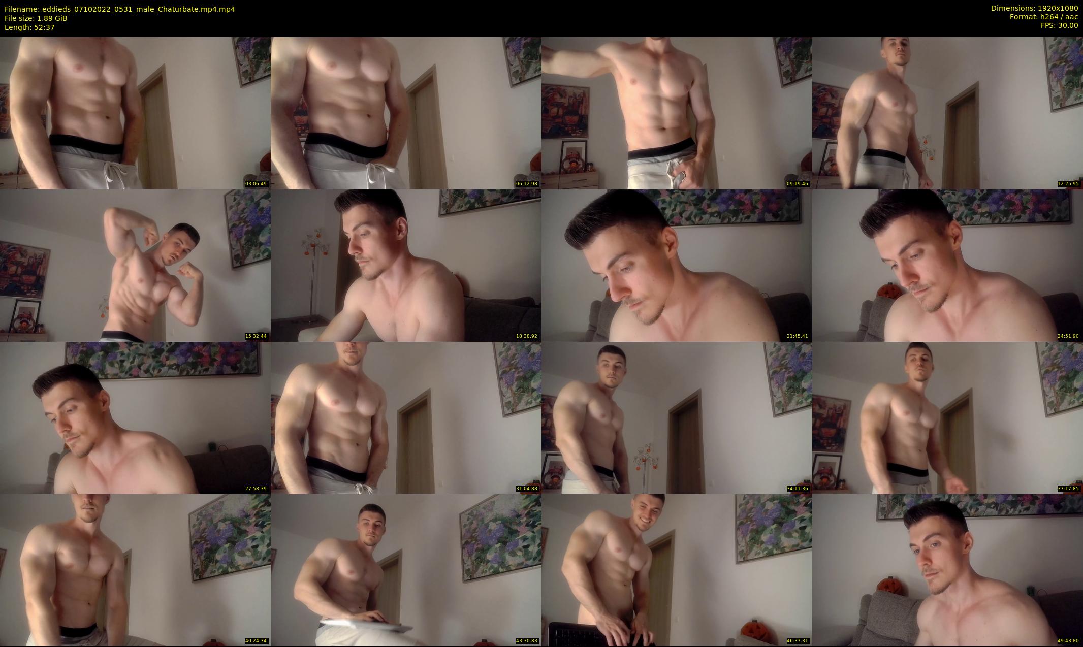 eddieds — 53 minute Chaturbate male cam show recording, 1080p, Oct 7, 2022