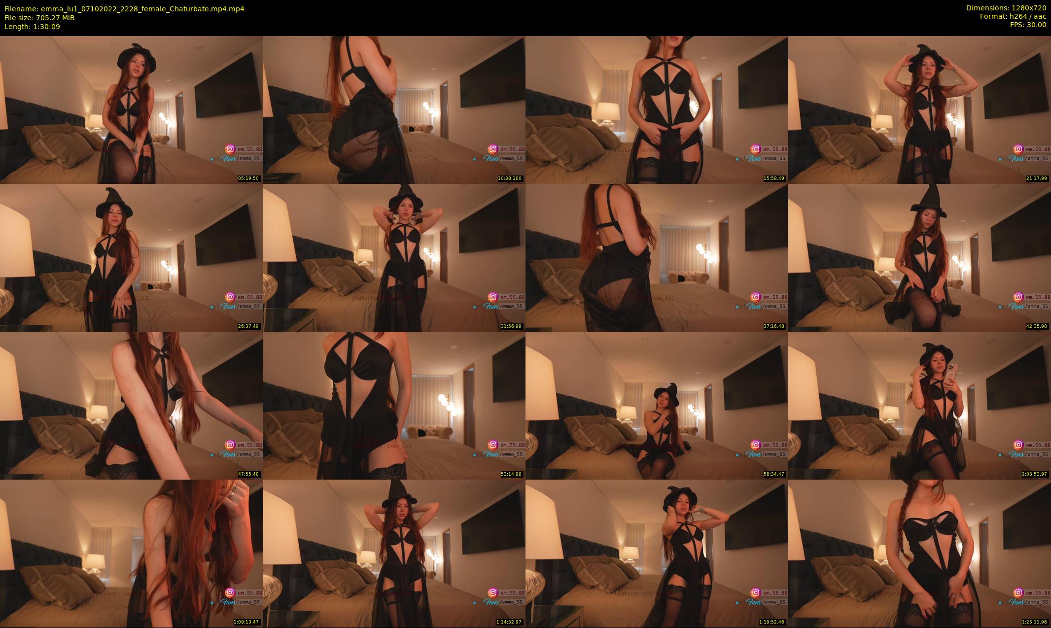emma_lu1 — 91 minute Chaturbate female cam show recording, 720p, Oct 7, 2022