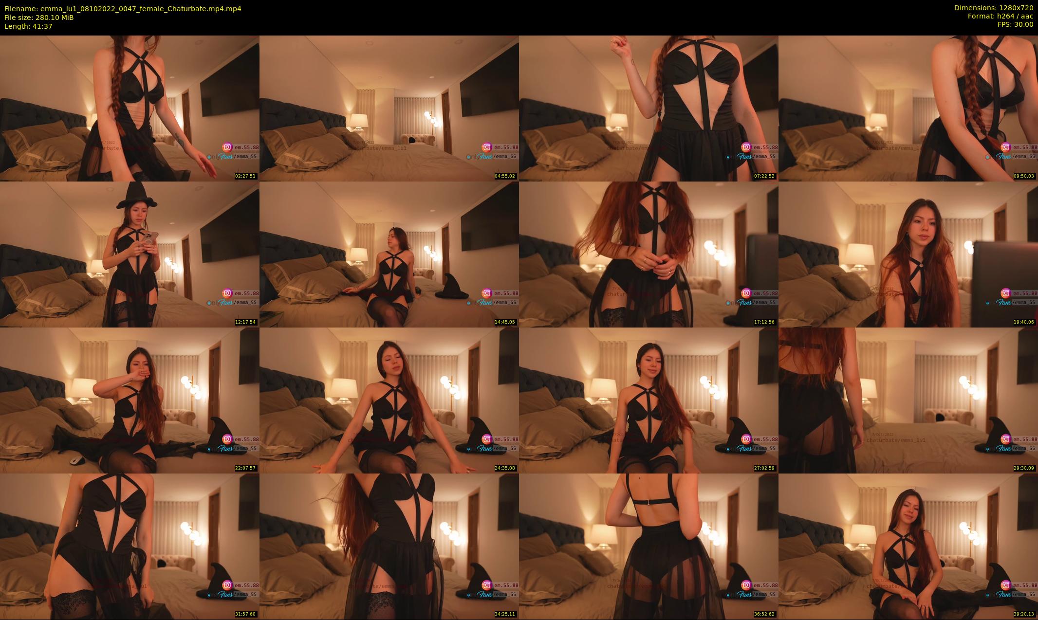 emma_lu1 — 42 minute Chaturbate female cam show recording, 720p, Oct 8, 2022