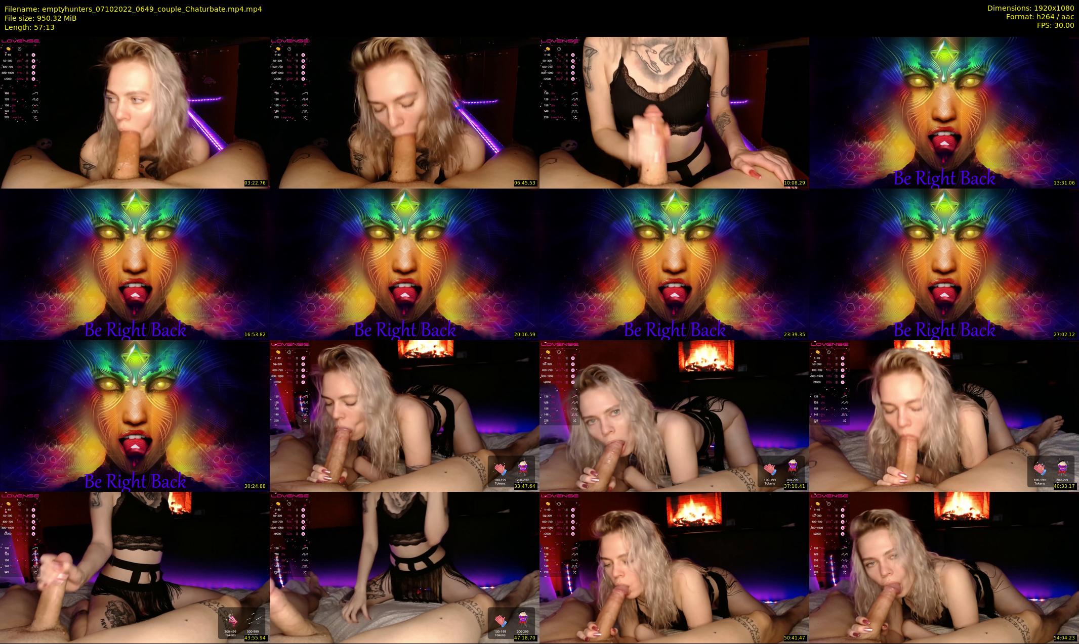 emptyhunters — 58 minute Chaturbate couple cam show recording, 1080p, Oct 7, 2022