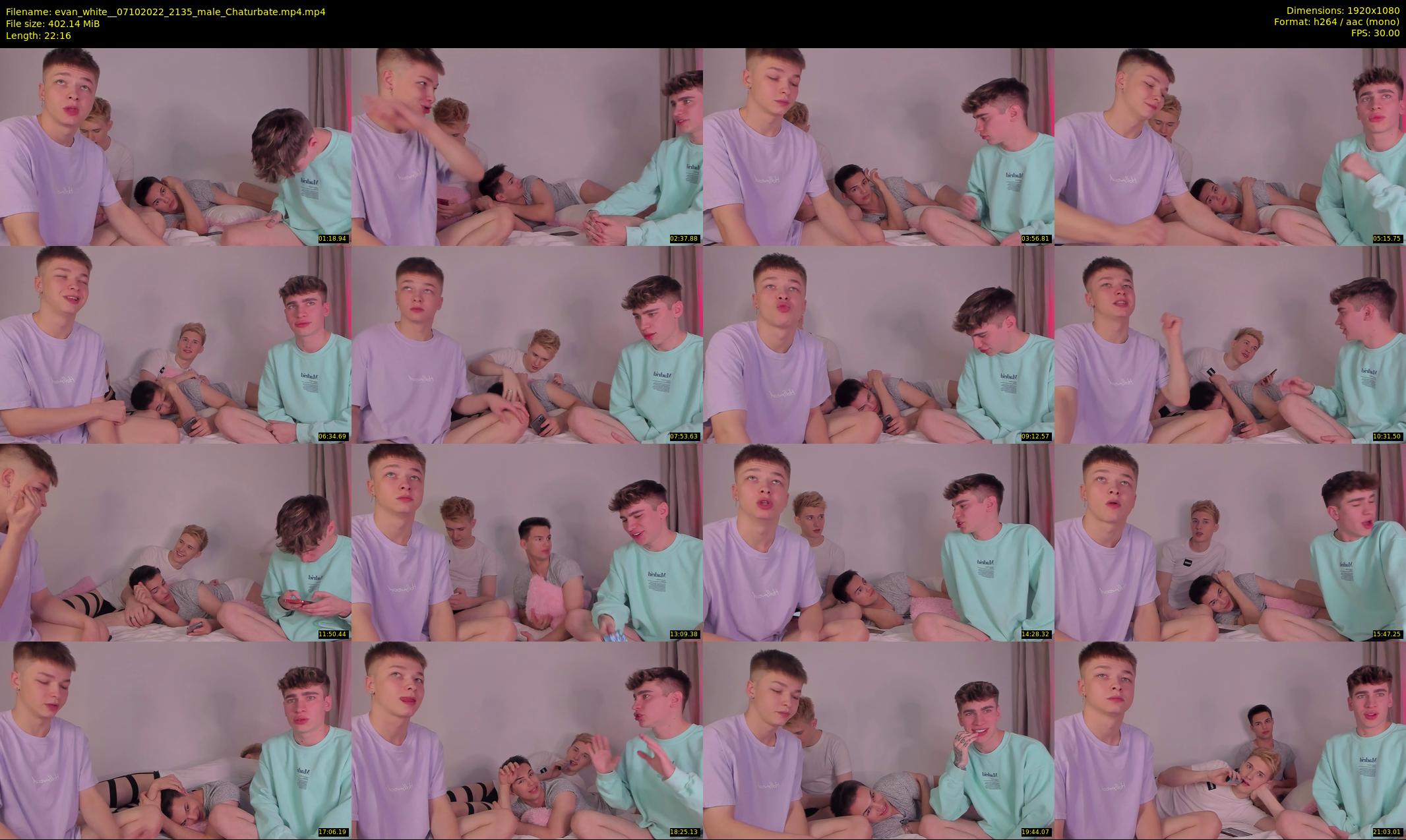 evan_white_ — 23 minute Chaturbate male cam show recording, 1080p, Oct 7, 2022