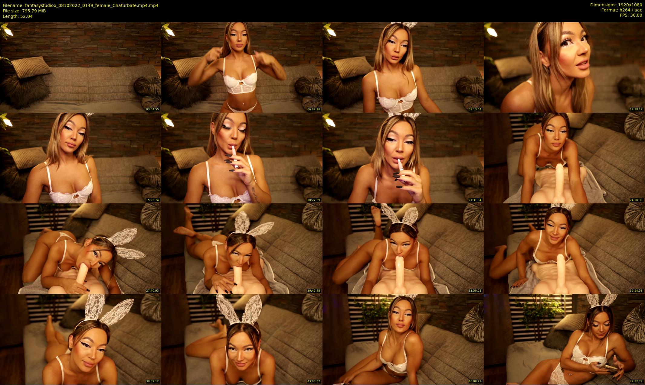 fantasystudiox — 53 minute Chaturbate female cam show recording, 1080p, Oct 8, 2022