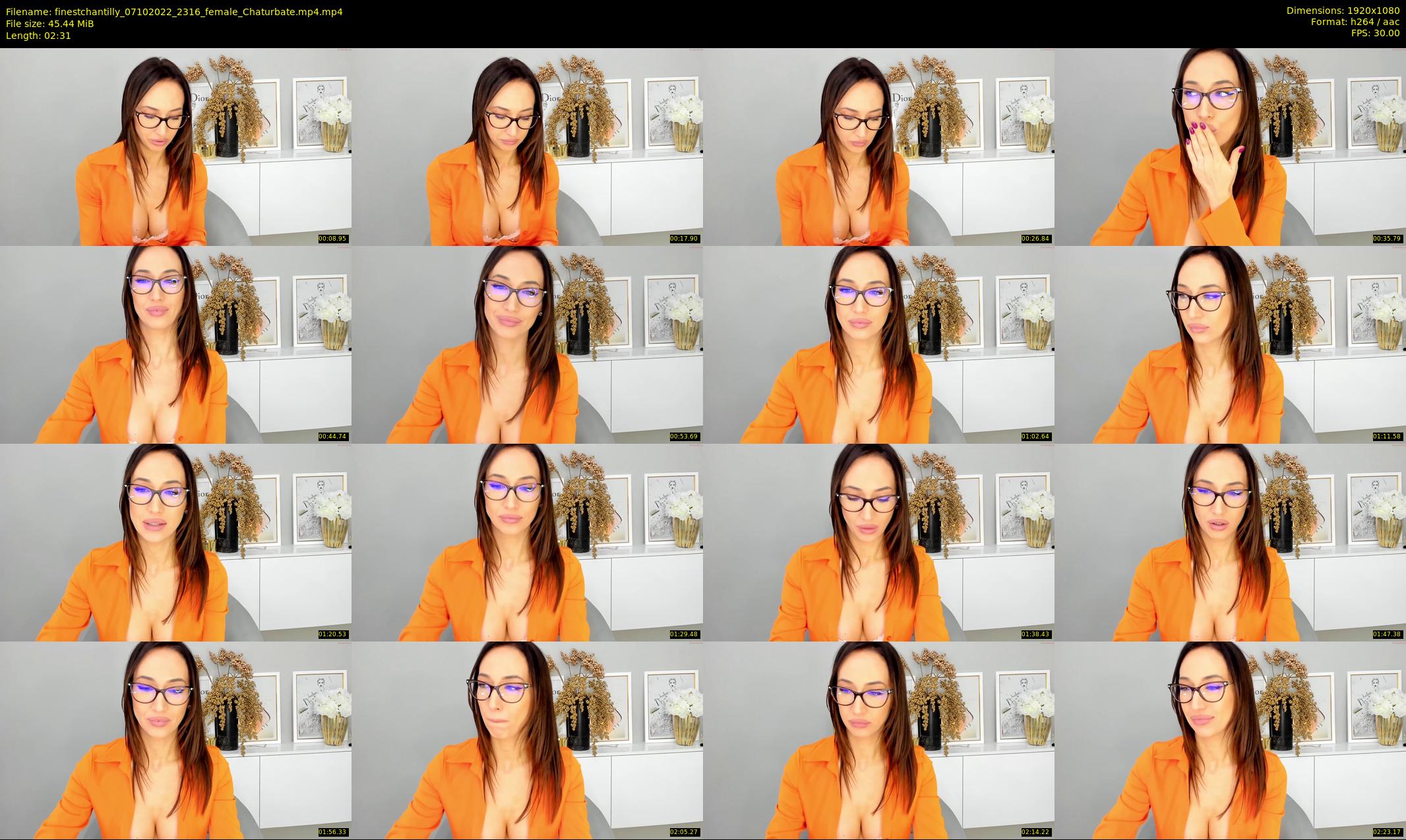 finestchantilly — 3 minute Chaturbate female cam show recording, 1080p, Oct 7, 2022