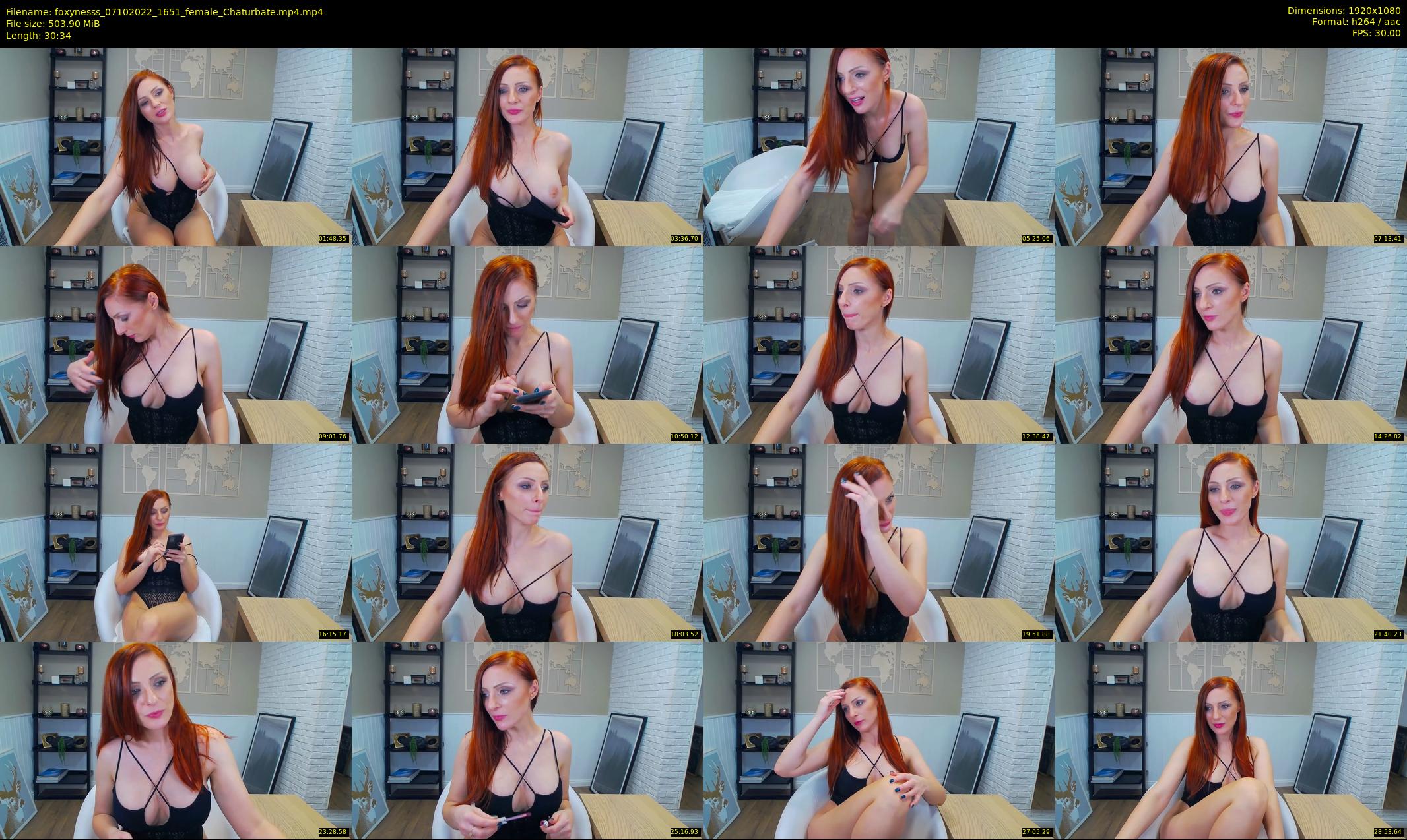 foxynesss — 31 minute Chaturbate female cam show recording, 1080p, Oct 7, 2022