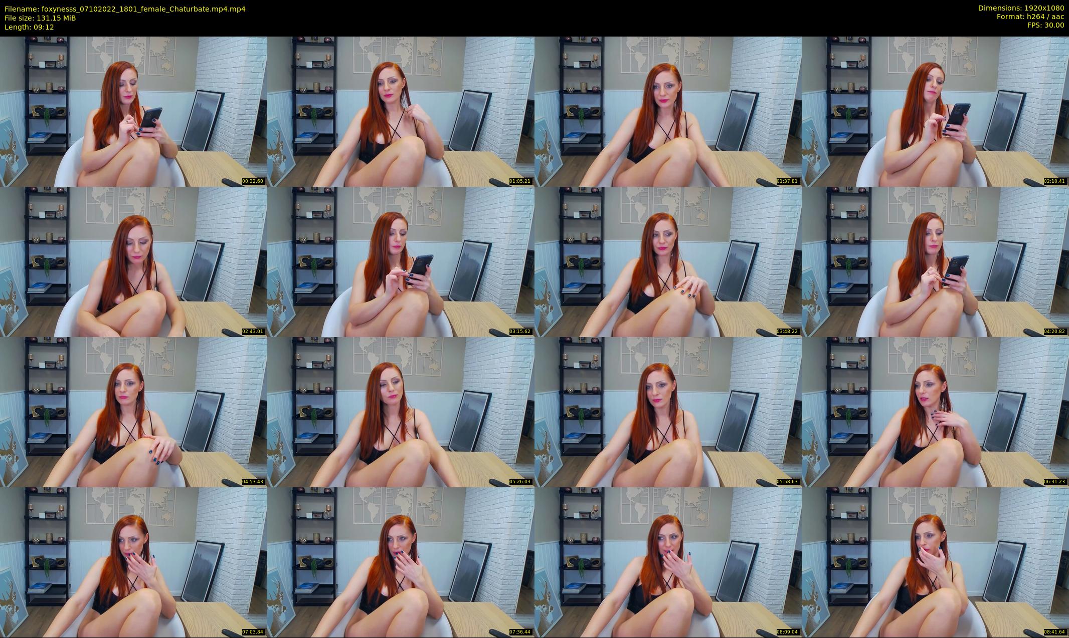 foxynesss — 10 minute Chaturbate female cam show recording, 1080p, Oct 7, 2022