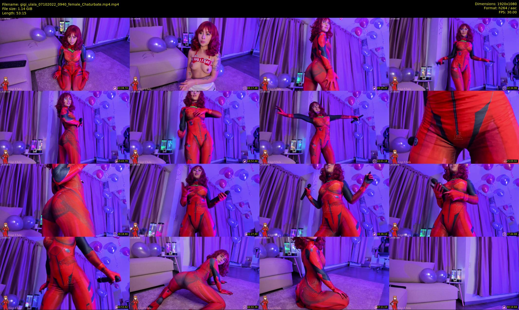 gigi_ulala — 54 minute Chaturbate female cam show recording, 1080p, Oct 7, 2022
