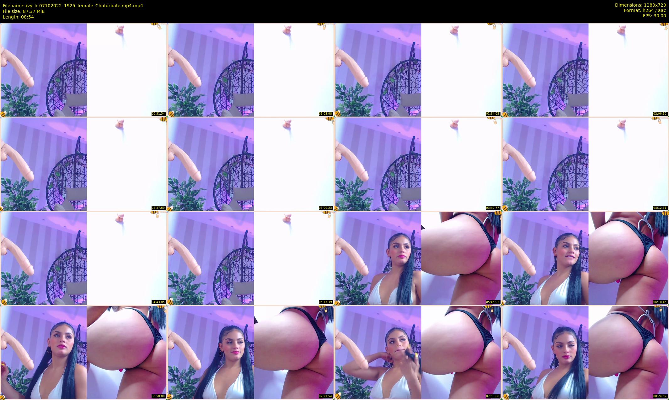 ivy_li — 9 minute Chaturbate female cam show recording, 720p, Oct 7, 2022