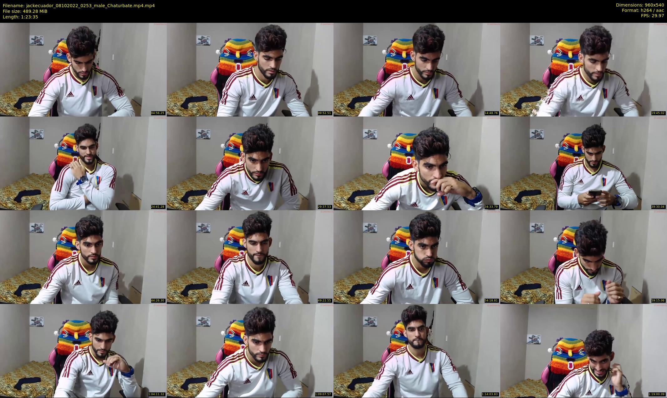 jackecuador — 84 minute Chaturbate male cam show recording, 480p, Oct 8, 2022