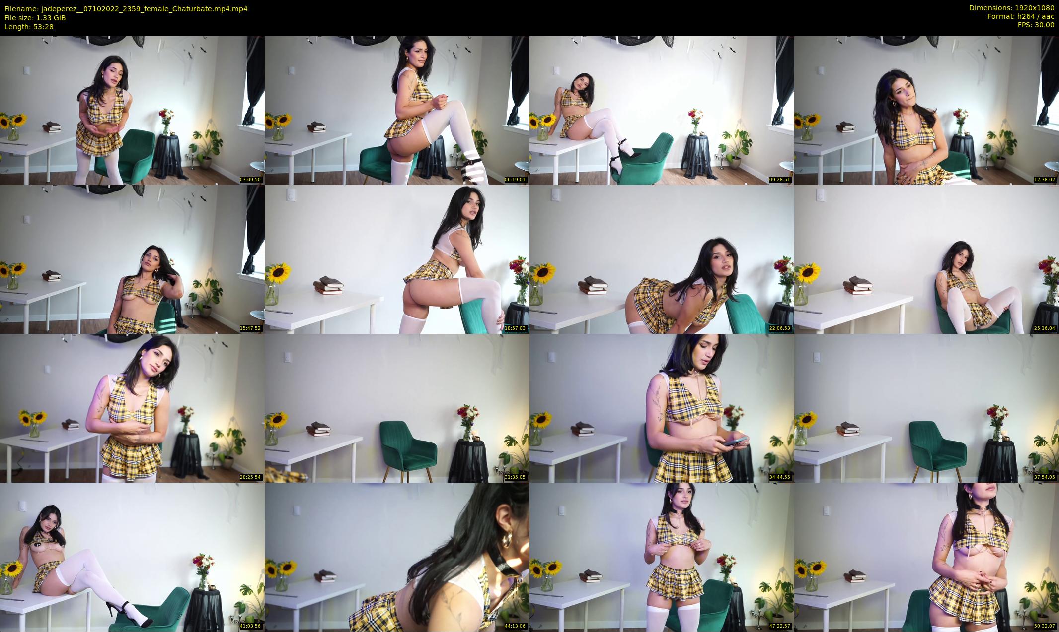 jadeperez_ — 54 minute Chaturbate female cam show recording, 1080p, Oct 7, 2022