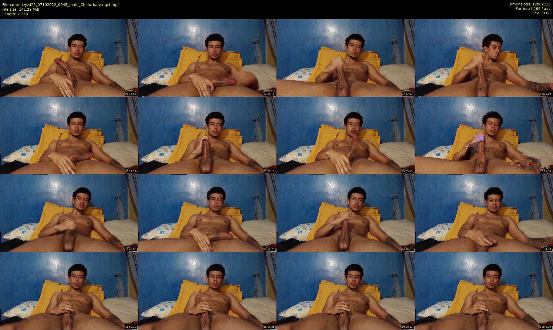 jeyzd25 — 22 minute Chaturbate male cam show recording, 720p, Oct 7, 2022