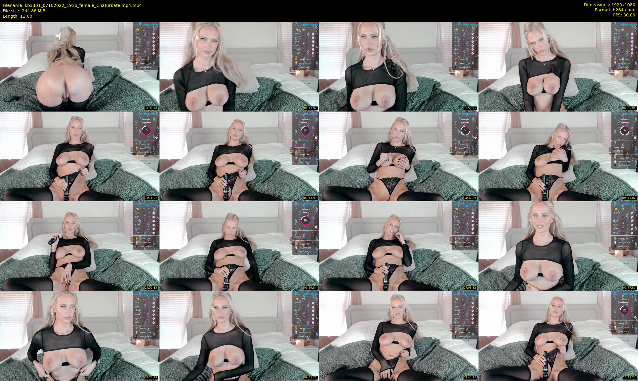kb3301 — 11 minute Chaturbate couple cam show recording, 1080p, Oct 7, 2022