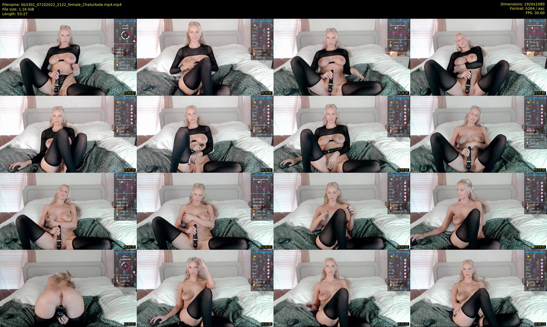 kb3301 — 54 minute Chaturbate couple cam show recording, 1080p, Oct 7, 2022