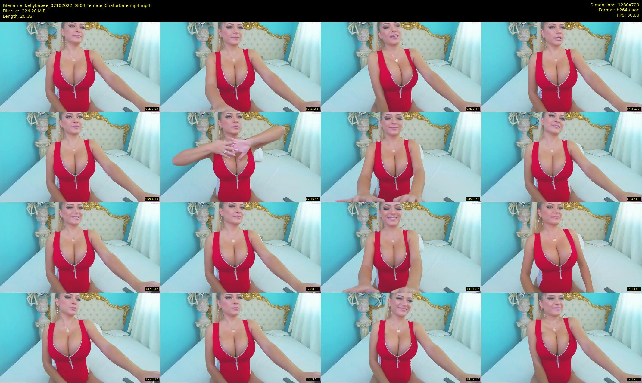 kellybabee — 21 minute Chaturbate female cam show recording, 720p, Oct 7, 2022
