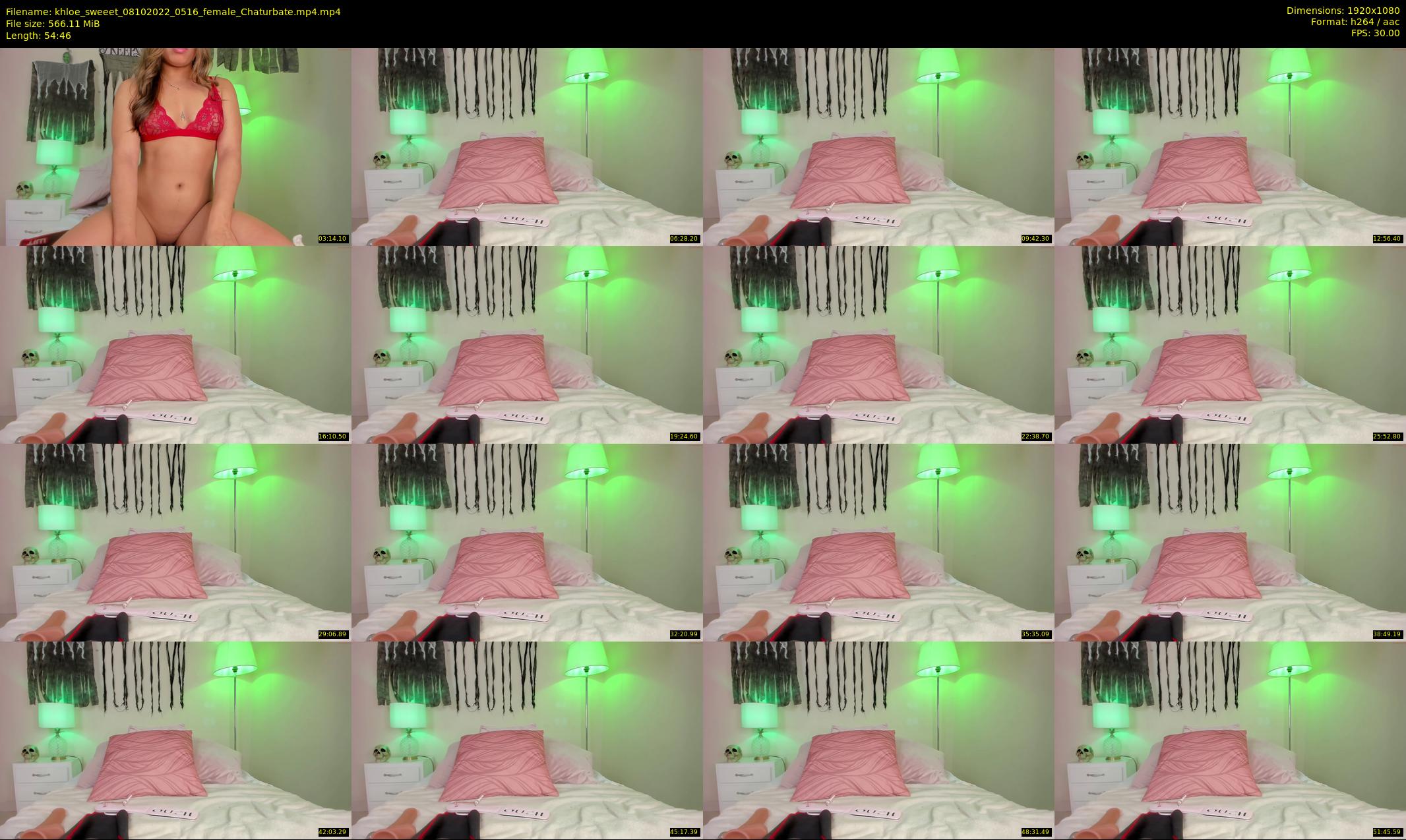 khloe_sweeet — 55 minute Chaturbate female cam show recording, 1080p, Oct 8, 2022