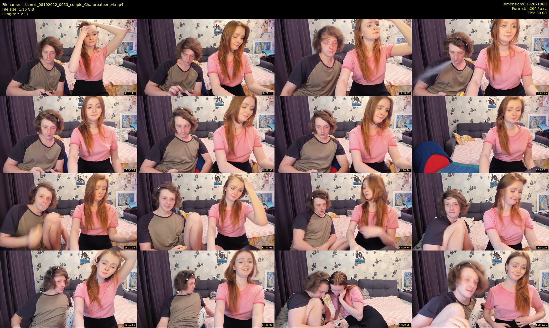 laksmrrr — 54 minute Chaturbate couple cam show recording, 1080p, Oct 8, 2022