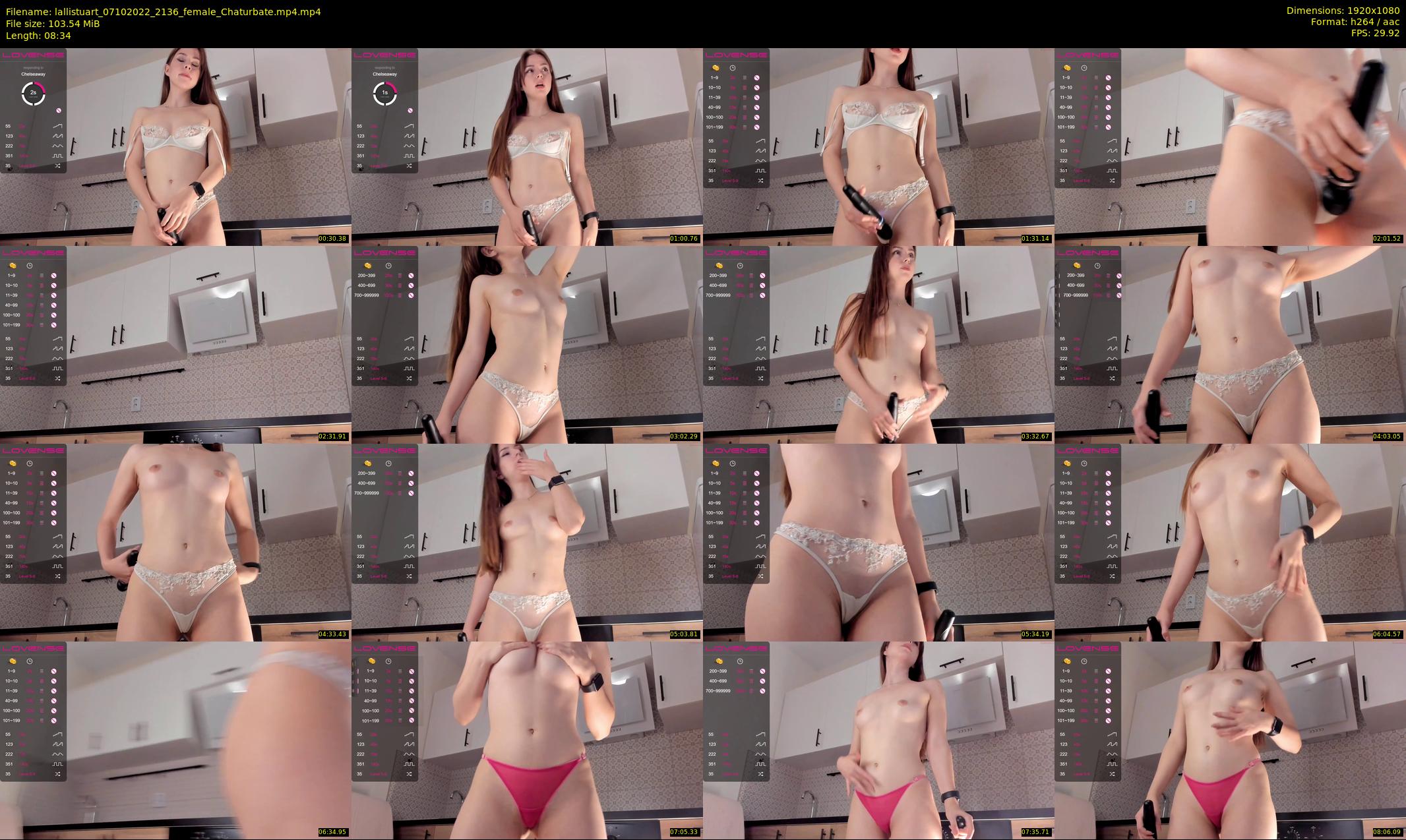 lallistuart — 9 minute Chaturbate female cam show recording, 1080p, Oct 7, 2022