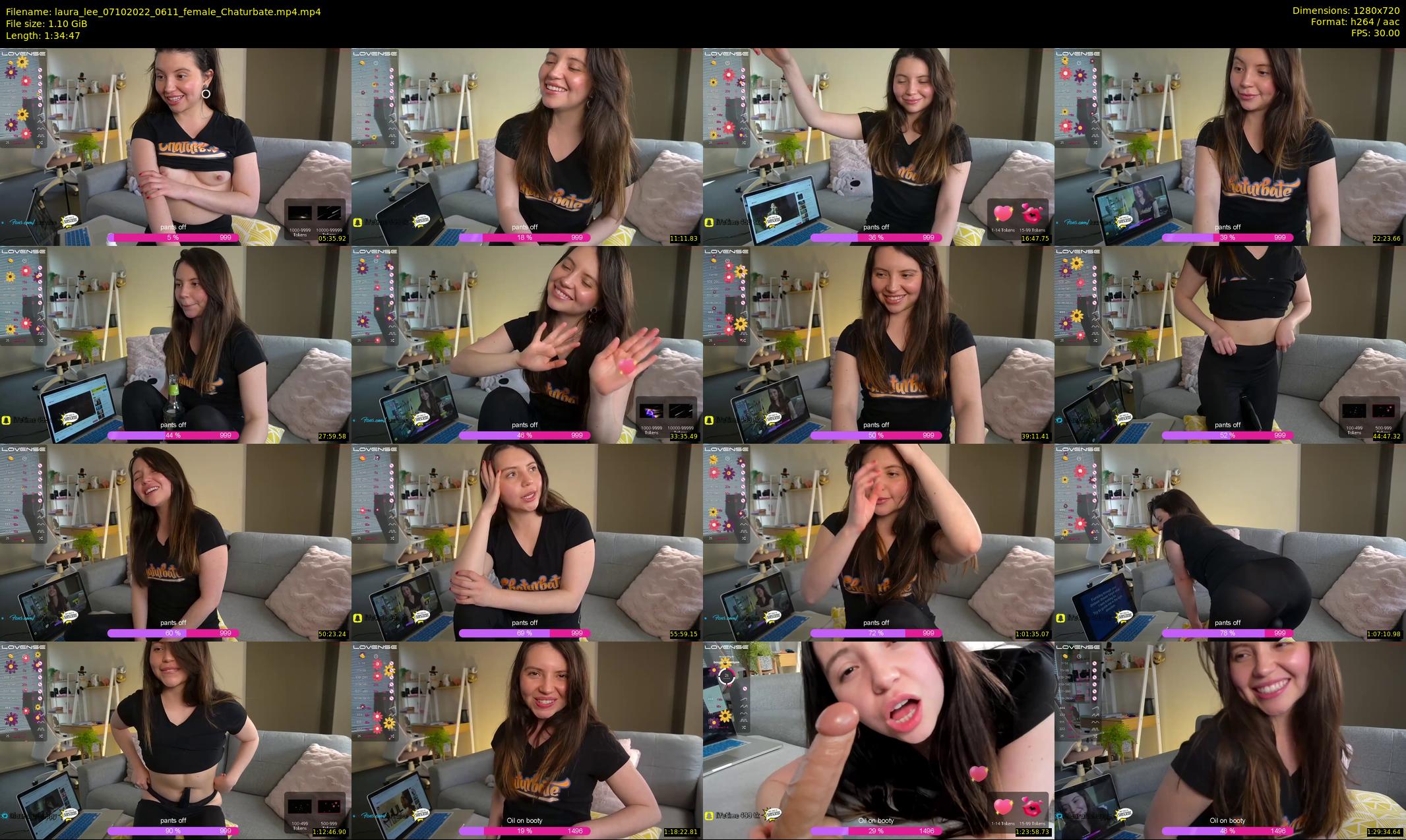 laura_lee — 95 minute Chaturbate female cam show recording, 720p, Oct 7, 2022