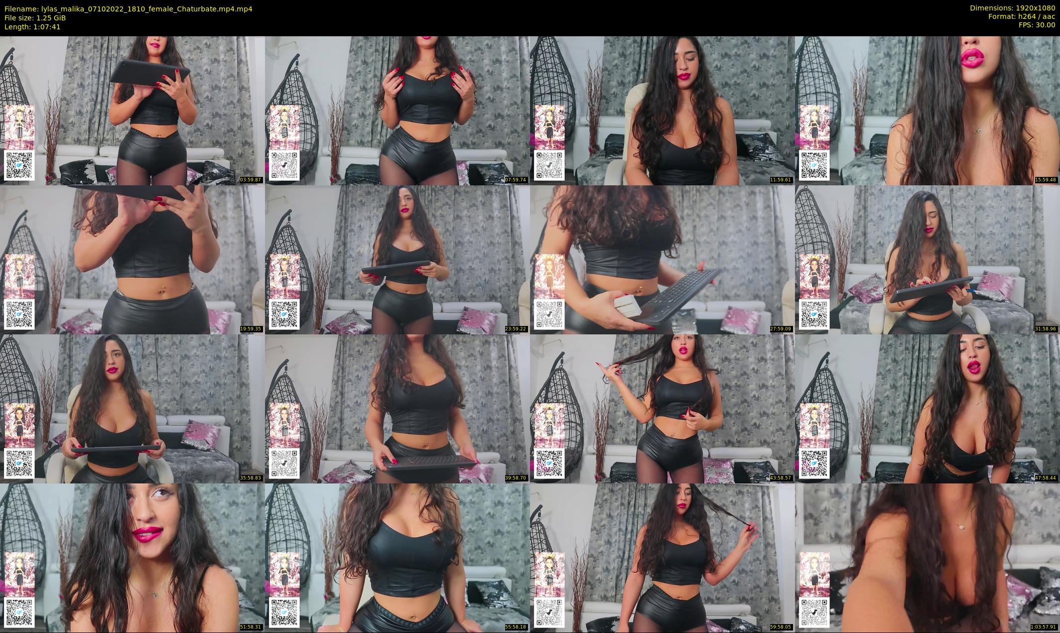 lylas_malika — 68 minute Chaturbate female cam show recording, 1080p, Oct 7, 2022