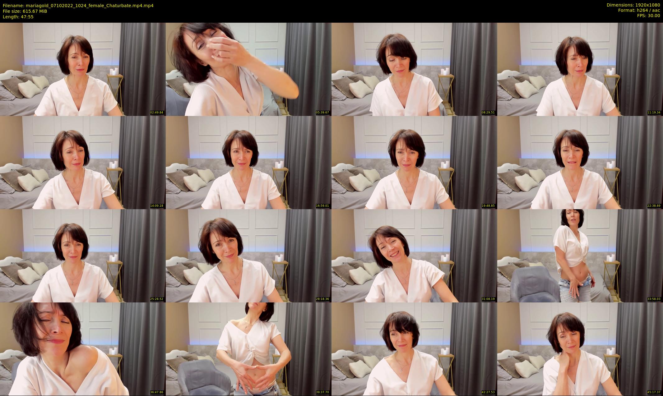 mariagold — 48 minute Chaturbate female cam show recording, 1080p, Oct 7, 2022