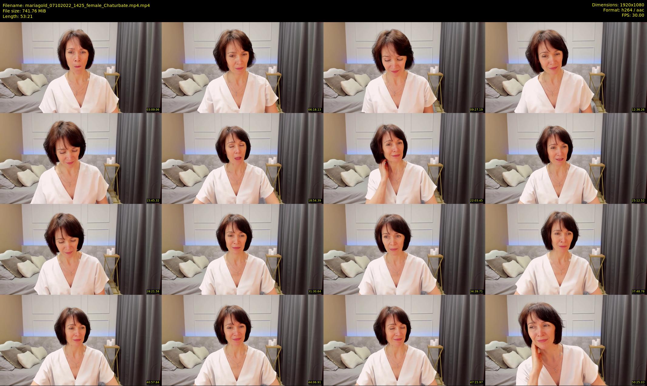 mariagold — 54 minute Chaturbate female cam show recording, 1080p, Oct 7, 2022