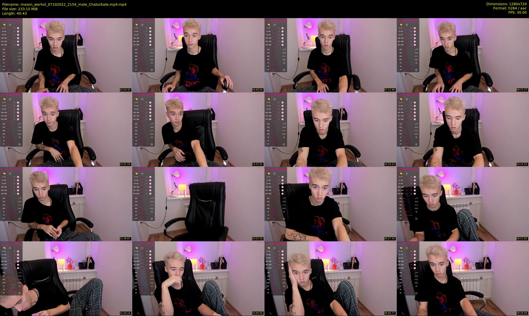 mason_warhol — 41 minute Chaturbate male cam show recording, 720p, Oct 7, 2022