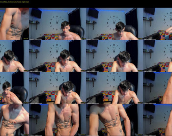 metatron_muscle — 8 minute Chaturbate male cam show recording, 1080p, Oct 8, 2022