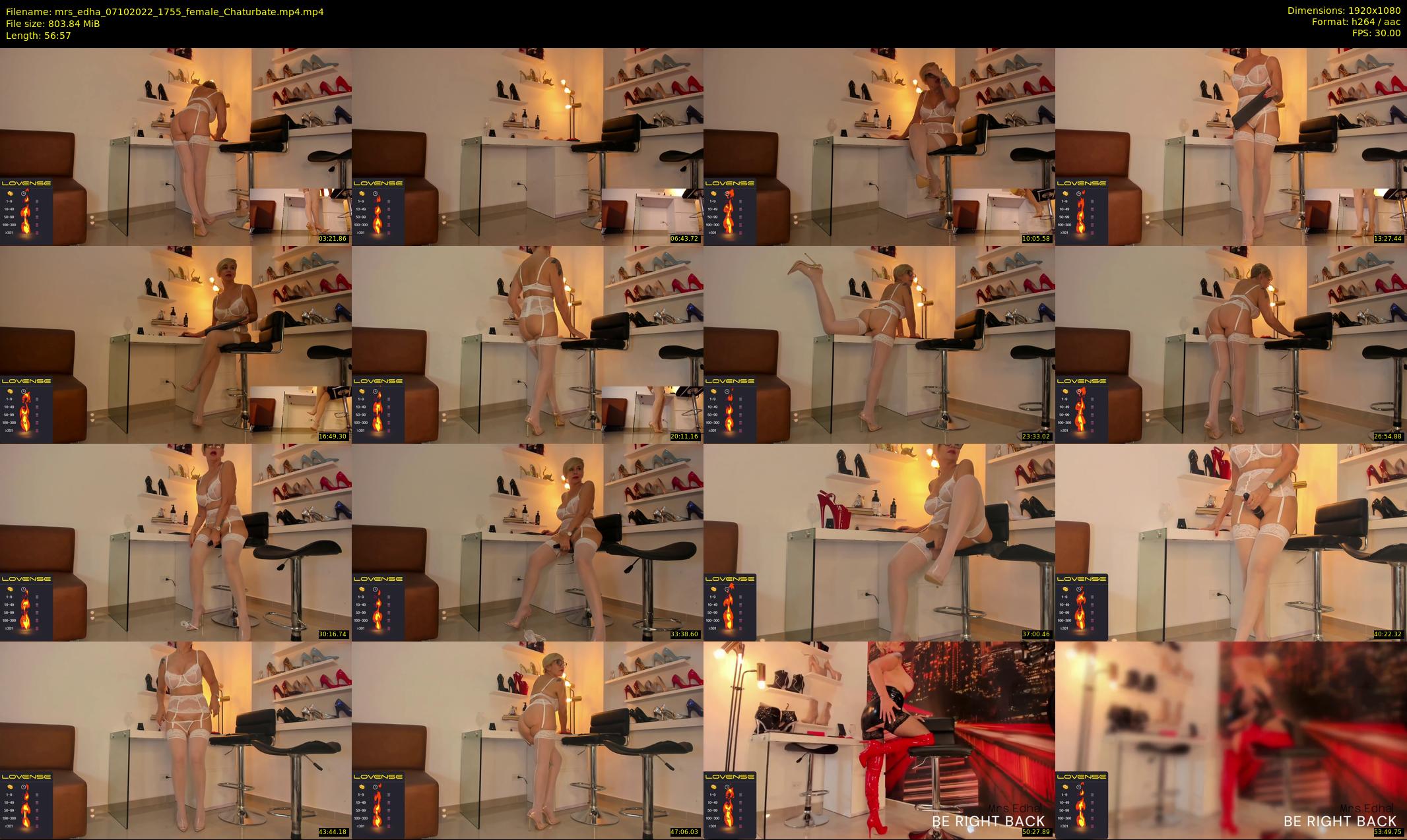 mrs_edha — 57 minute Chaturbate female cam show recording, 1080p, Oct 7, 2022