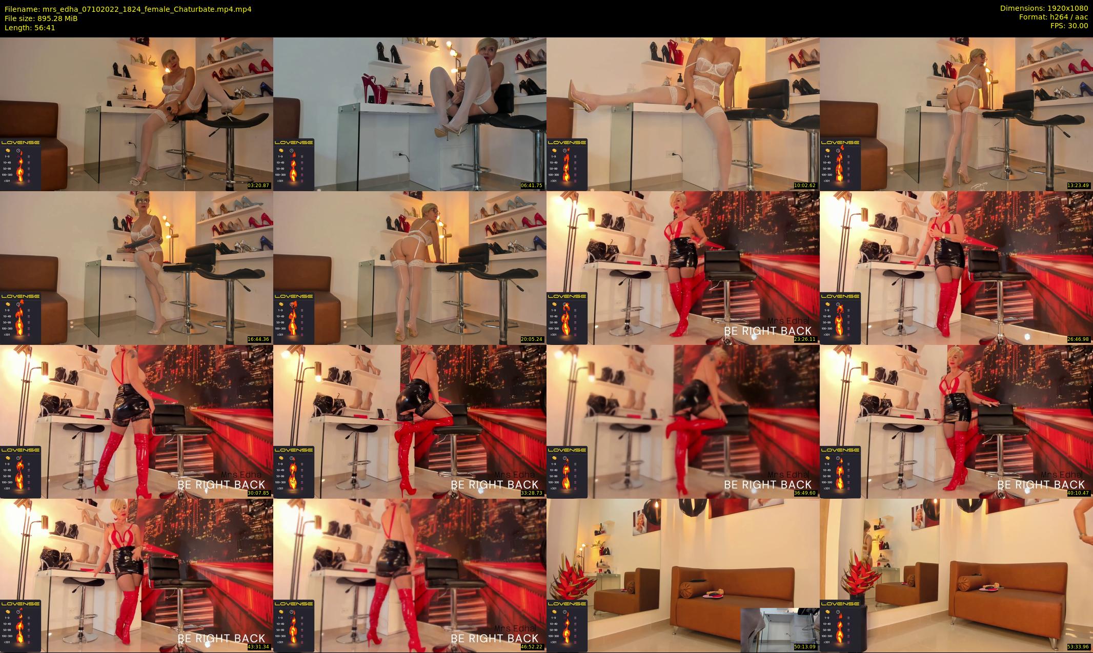 mrs_edha — 57 minute Chaturbate female cam show recording, 1080p, Oct 7, 2022