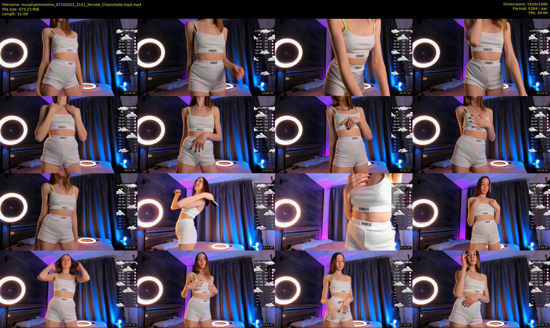 murphyemmeline — 32 minute Chaturbate female cam show recording, 1080p, Oct 7, 2022