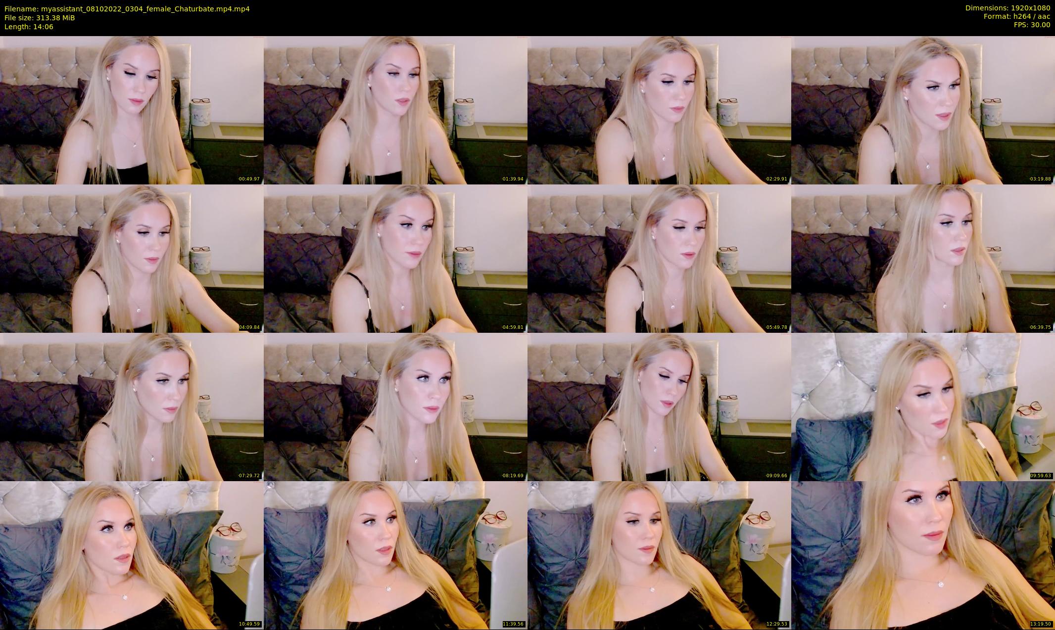 myassistant — 15 minute Chaturbate female cam show recording, 1080p, Oct 8, 2022
