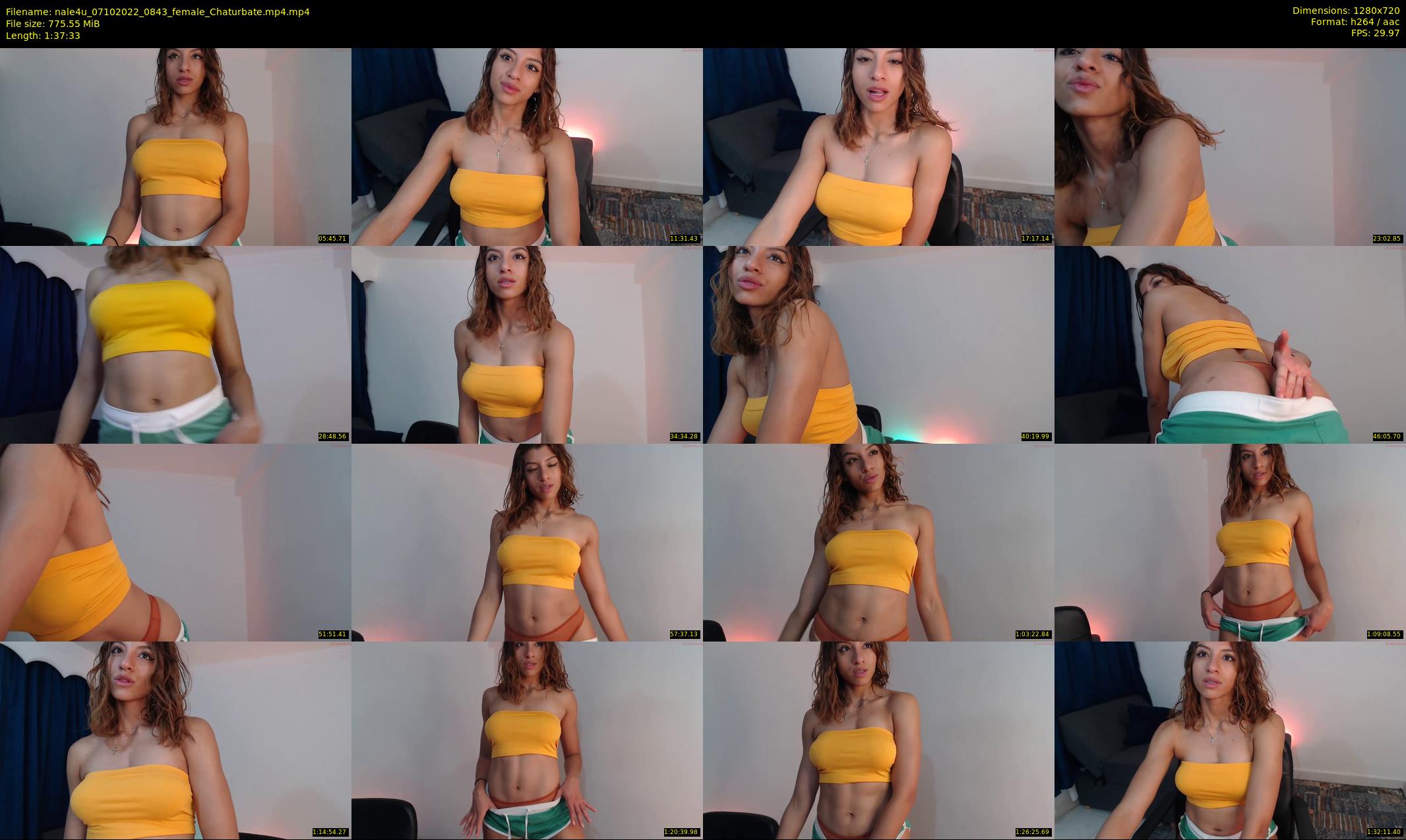 nale4u — 98 minute Chaturbate female cam show recording, 720p, Oct 7, 2022